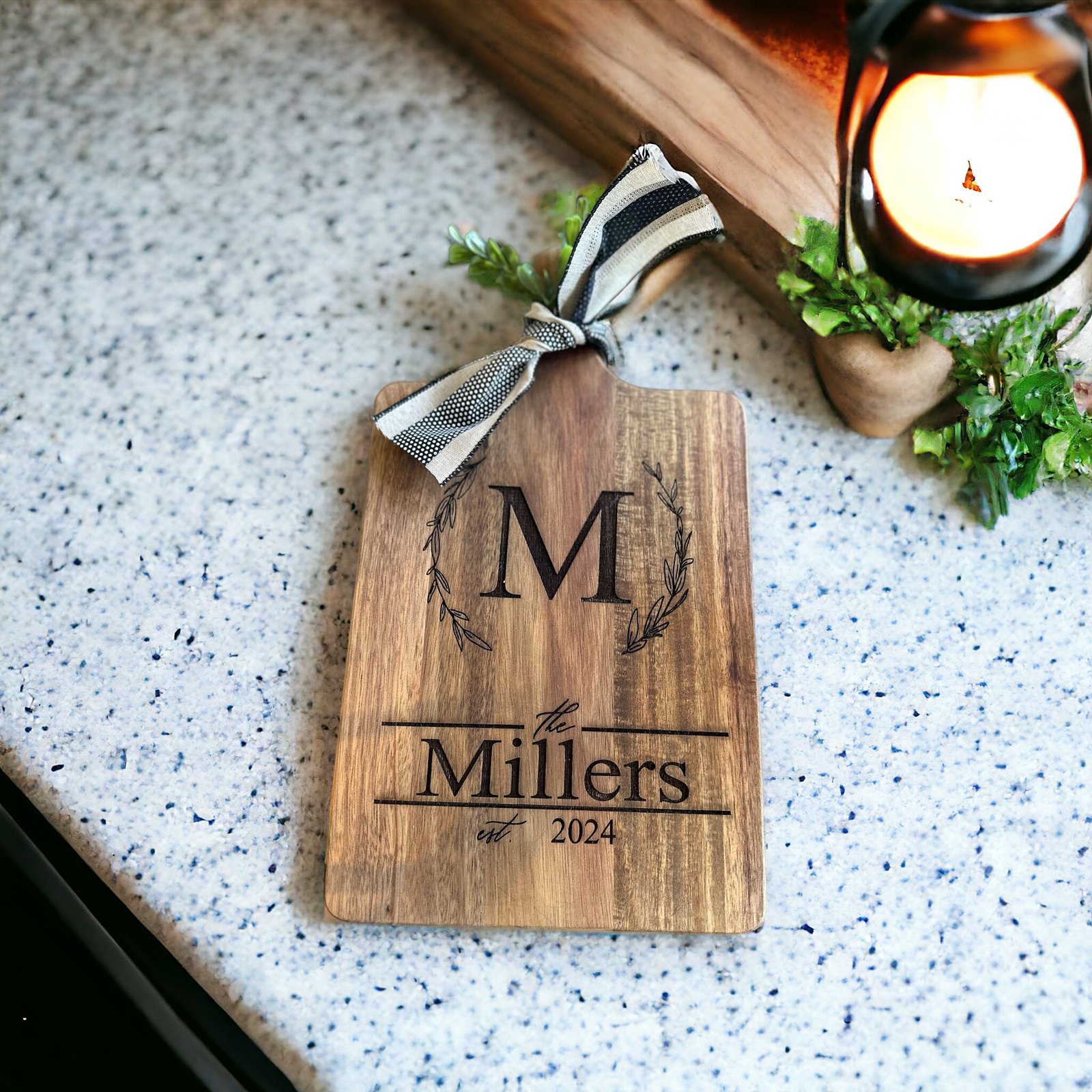 Personalized Family Cutting Board