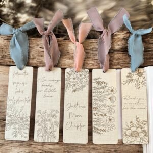 Rustic Floral Bookmarks