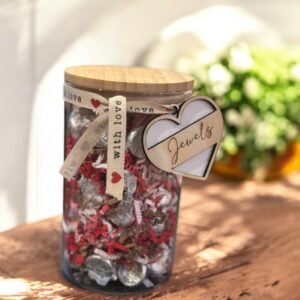 A Little Something Sweet Valentines Personalized Jar
