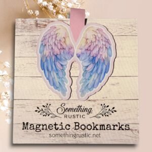 Magnetic Bookmark- Angel Wings