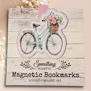 Magnetic Bookmarks - Vintage Bike