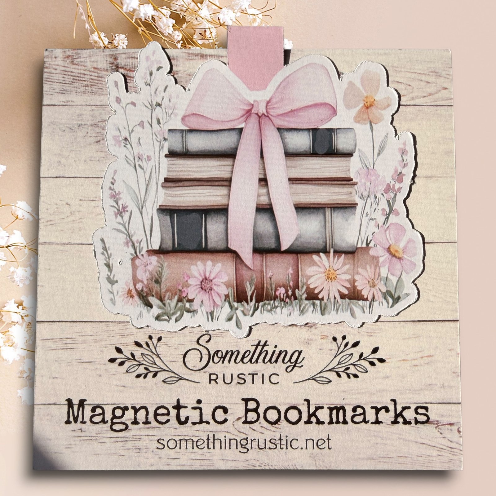 Magnetic Bookmark - Vintage Books 2