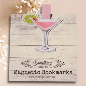 Magnetic Bookmark - Pink Cosmo