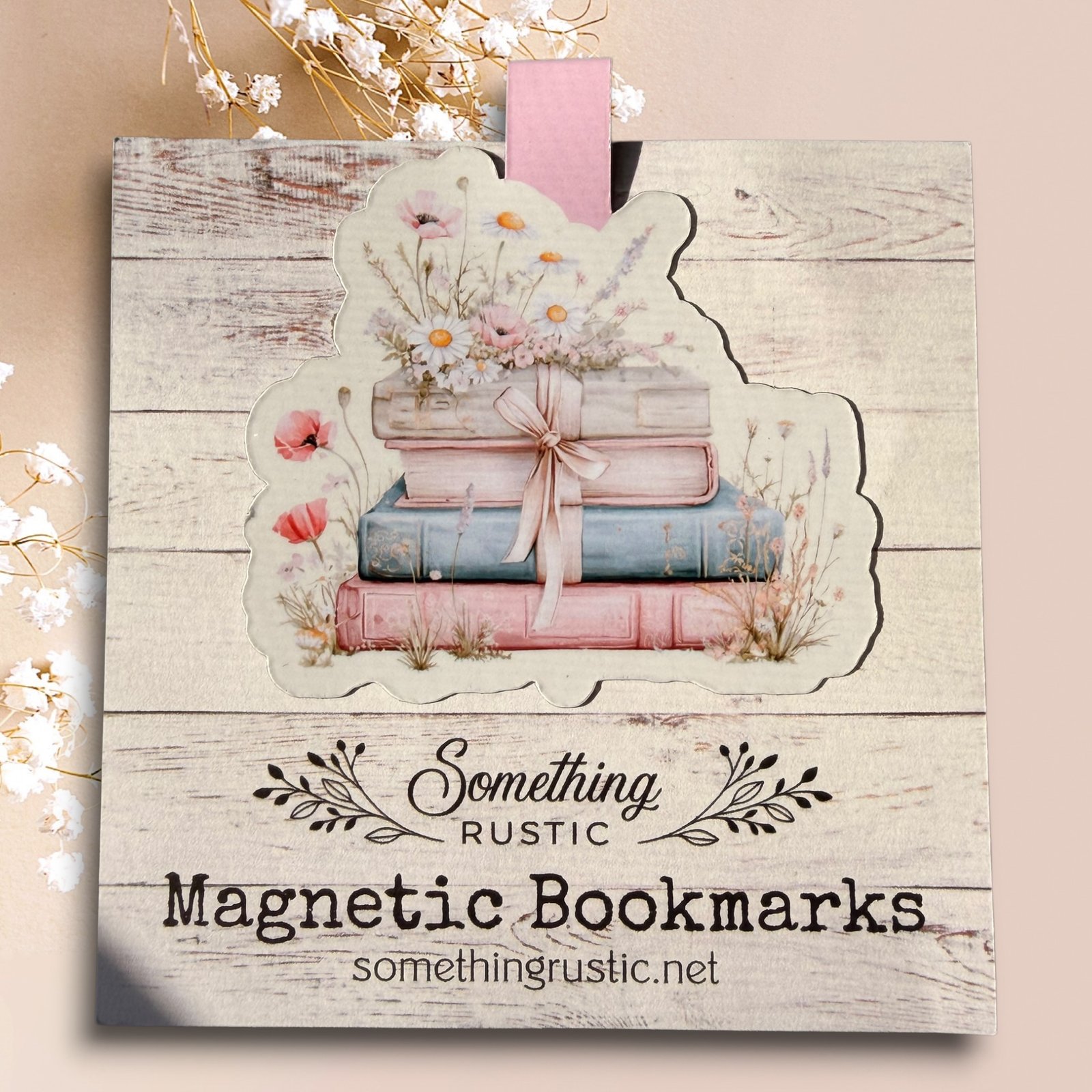 Magnetic Bookmark - Vintage Books