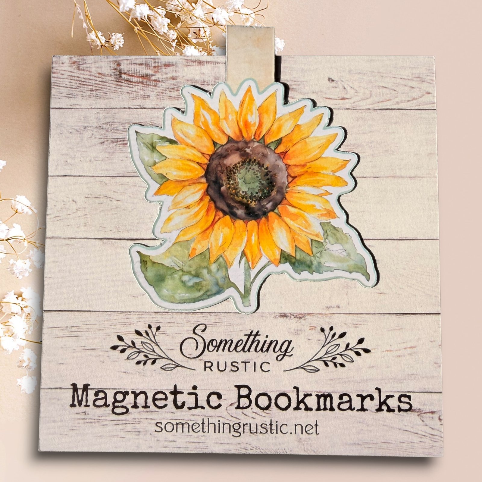 Magnetic Boomark - Sunflower