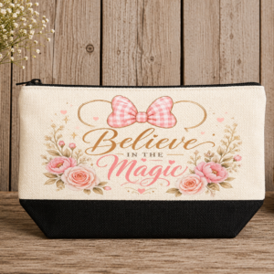 Believe in the Magic Zipper Pouch