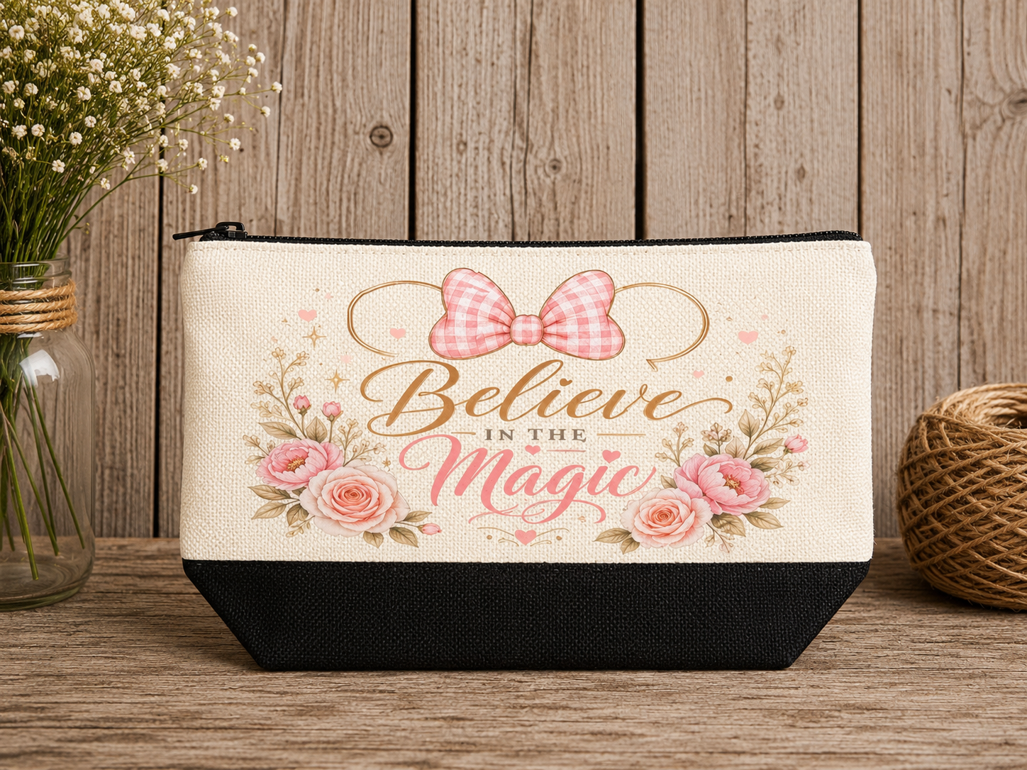 Believe in the Magic Zipper Pouch